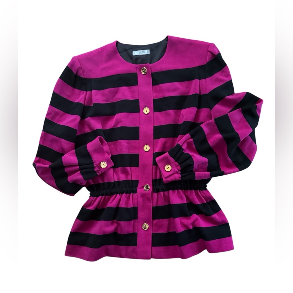 Celine striped shirt/blouse